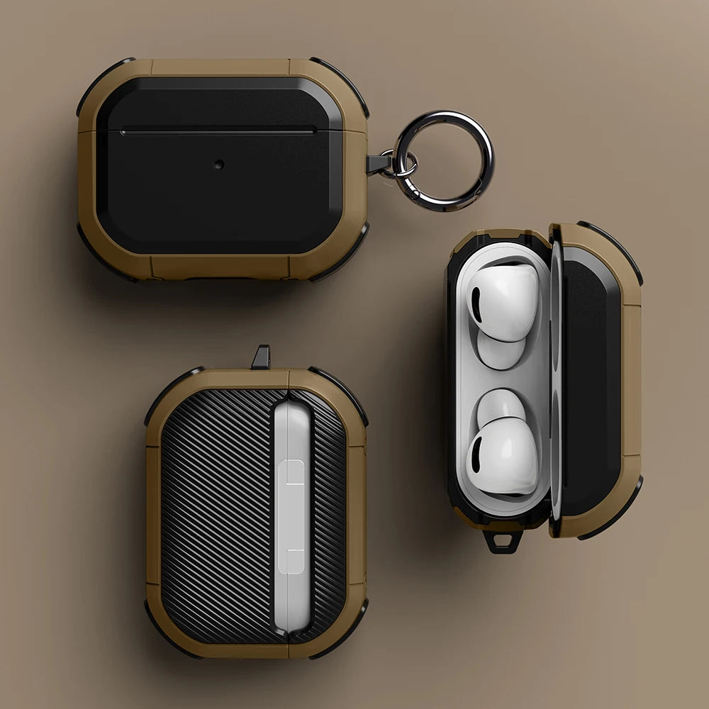 Cover For Airpods Pro 2nd generation 2023 TPU Case With Keychain Wireless Earphone Protective Case For AirPods 3 2 1 Accessories
