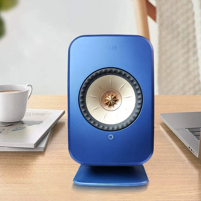 【KEF LSX II対応】シリコンデスクトップスピーカースタンド｜滑り止め付き・振動吸収｜スタジオ/デスク用スピーカーベース
